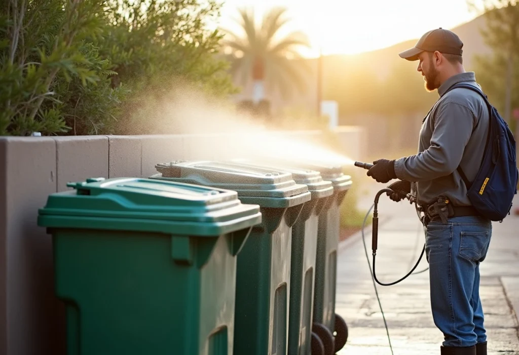 Trashcan Cleaning